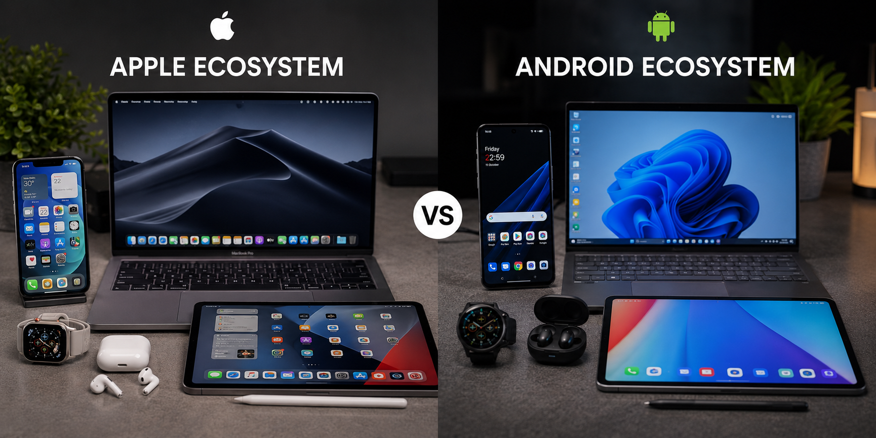 Android vs iPhone Ecosystem