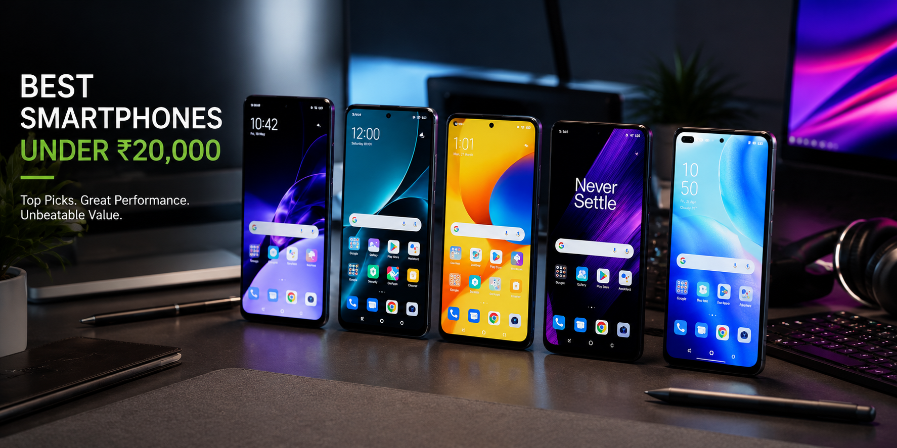Best Smartphones Under 20000