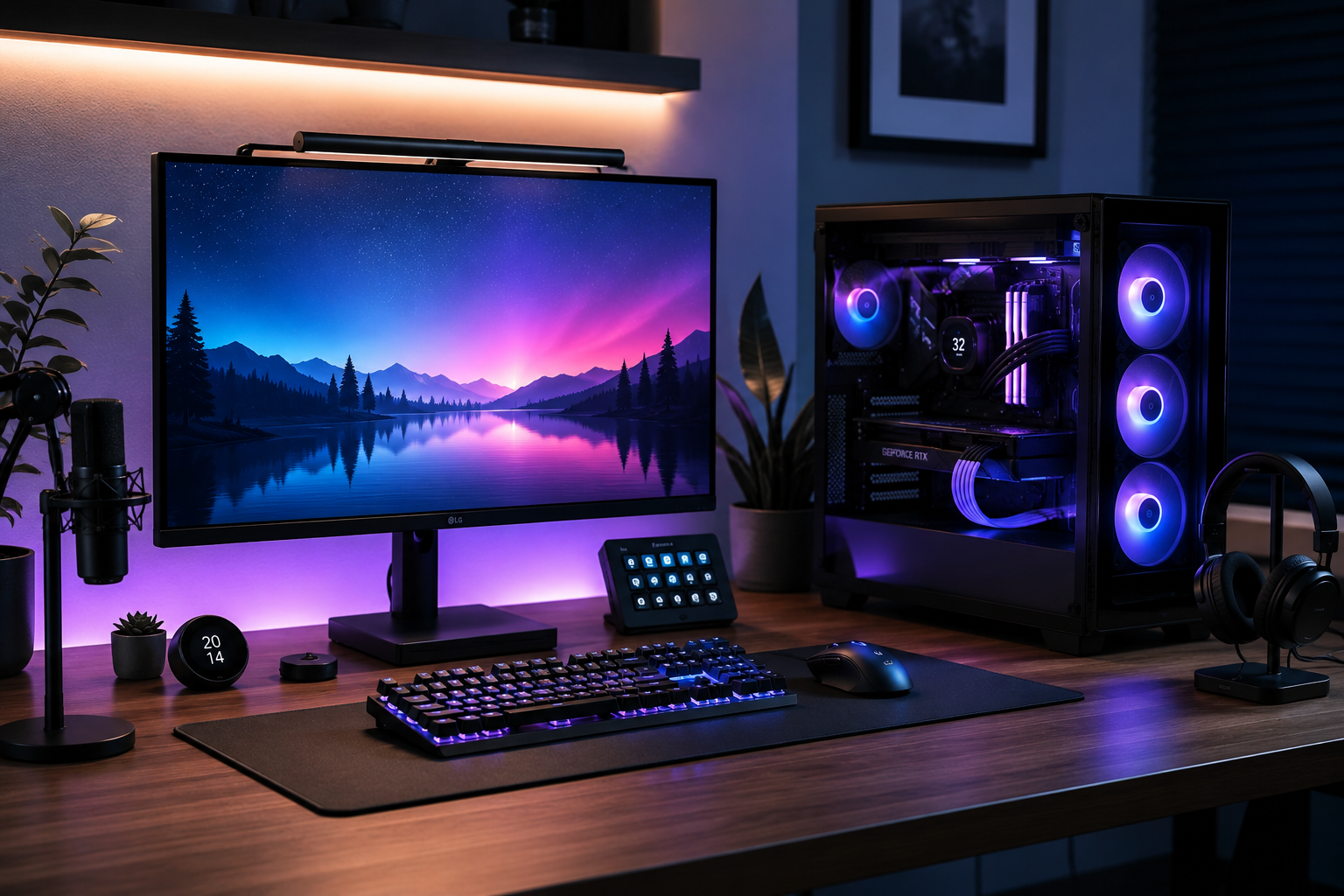 Gaming Desktop Setup