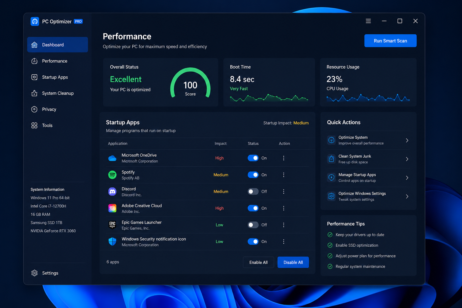 Windows Startup Apps