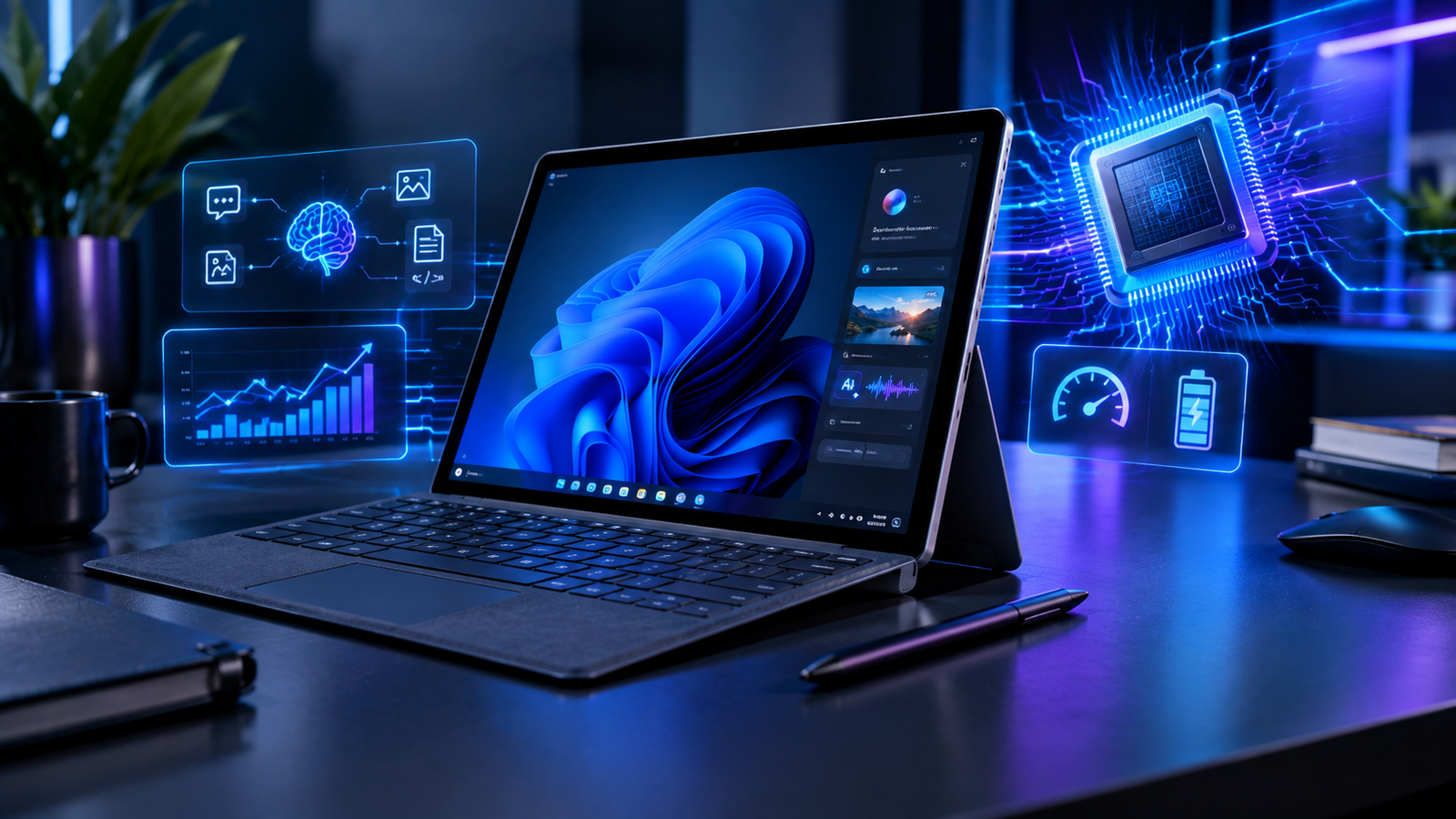 New Microsoft Surface laptop and tablet